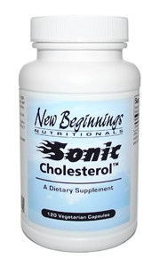 Sonic Cholesterol 120 Veg Capsules - Vitality Health & Wellness